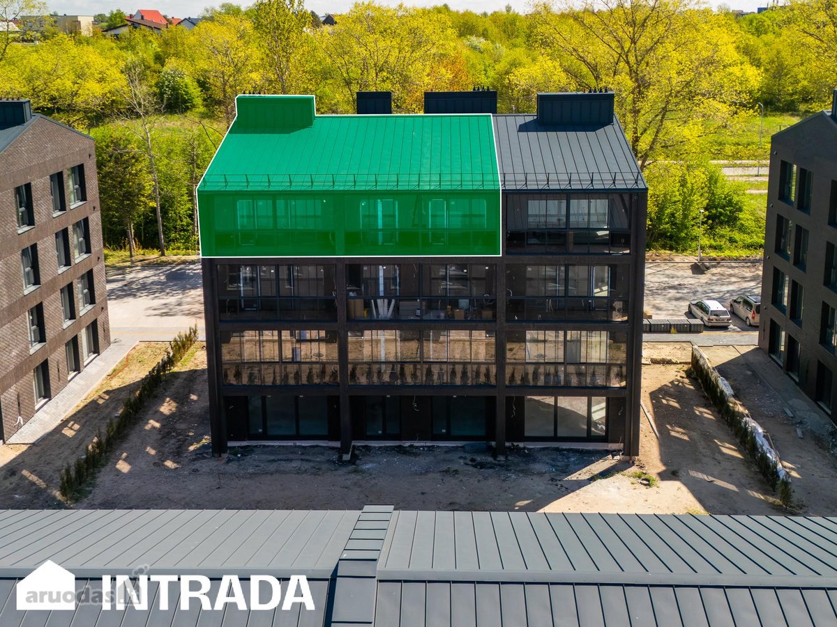 Viršutinis aukštas naujos statybos projekte - nuotraukos Nr. 31