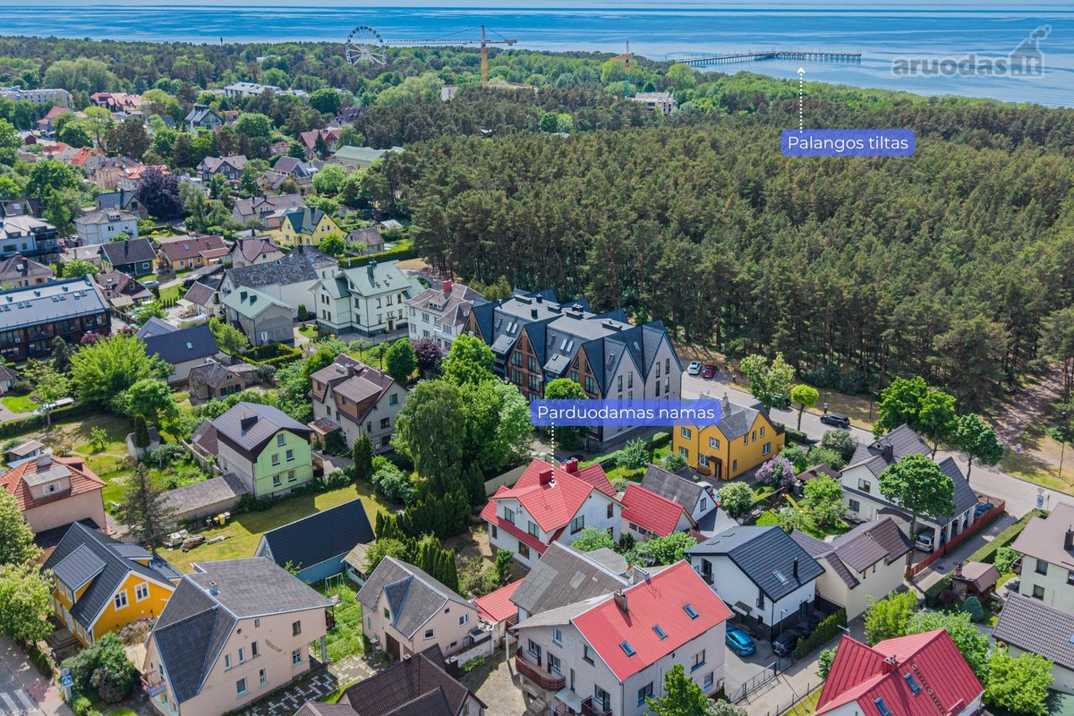 Palangoje, Neringos gatvėje parduodamas 207,8 - nuotraukos Nr. 3