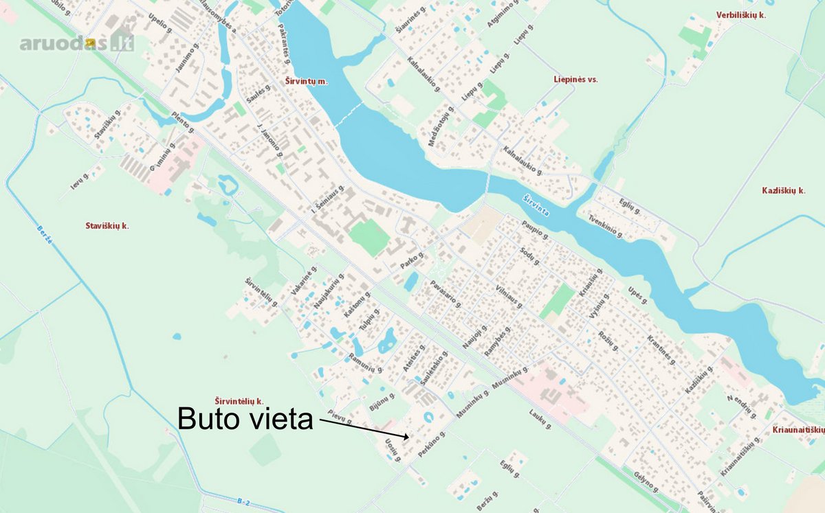 Parduodama pusė namo – 73,61 kv. m ploto, - nuotraukos Nr. 22