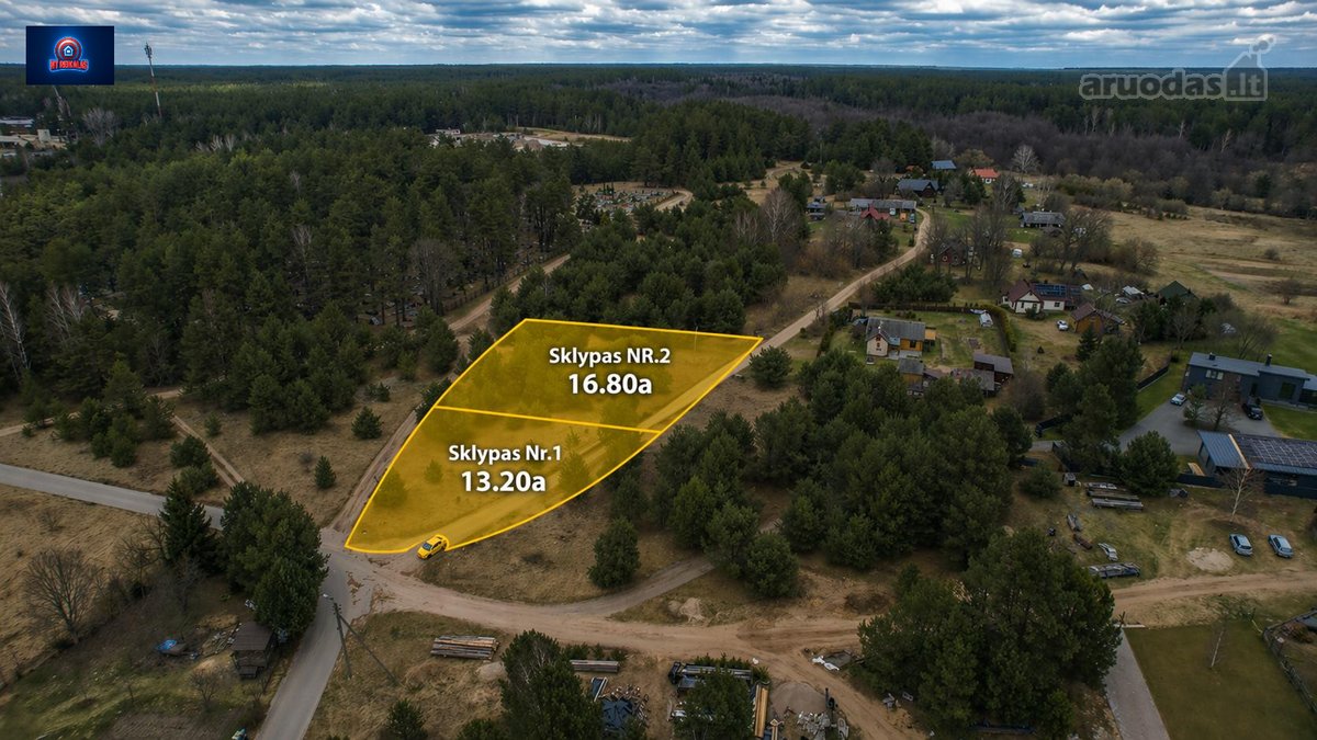 Parduodamas 13.20 a Namų Valdos Sklypas