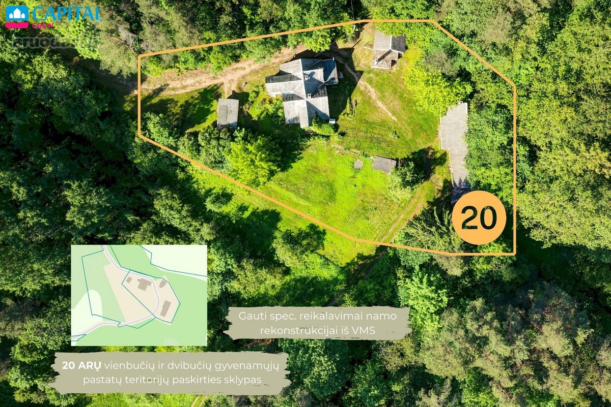 Išskirtinis Sklypas Pavilnių Regioninio Parko - nuotraukos Nr. 5