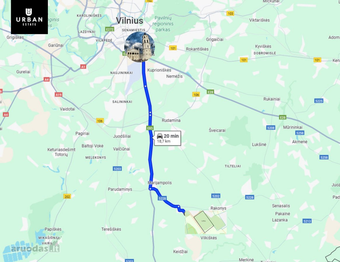 1.69 Ha Žemės Ūkio Paskirties Sklypas - nuotraukos Nr. 13