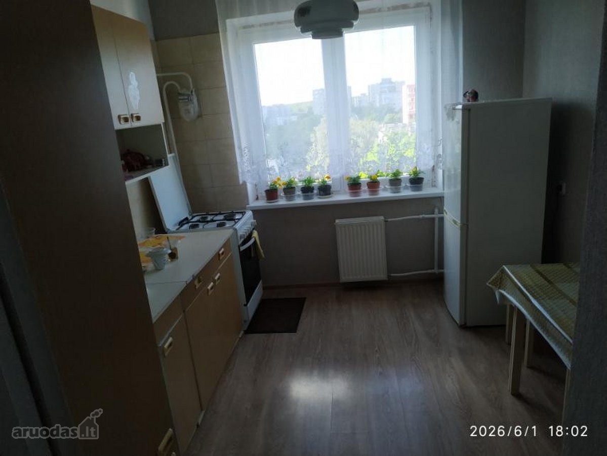 Parduodama 1 Kambario Buto Su Balkonu Dalis,
