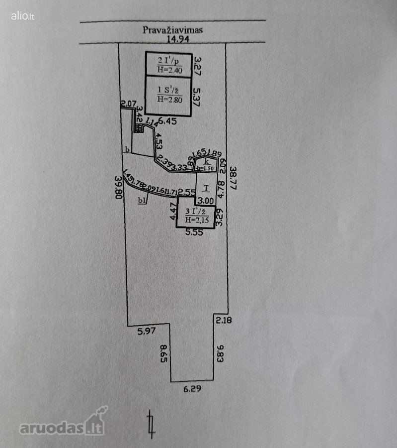 Parduodamas erdvus 80 kv. m sodo namas su - nuotraukos Nr. 18