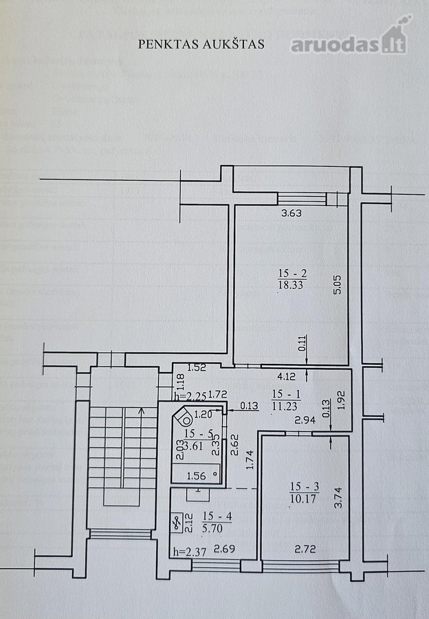 Parduodamas jaukus, geras 2 kambarių butas, - nuotraukos Nr. 23