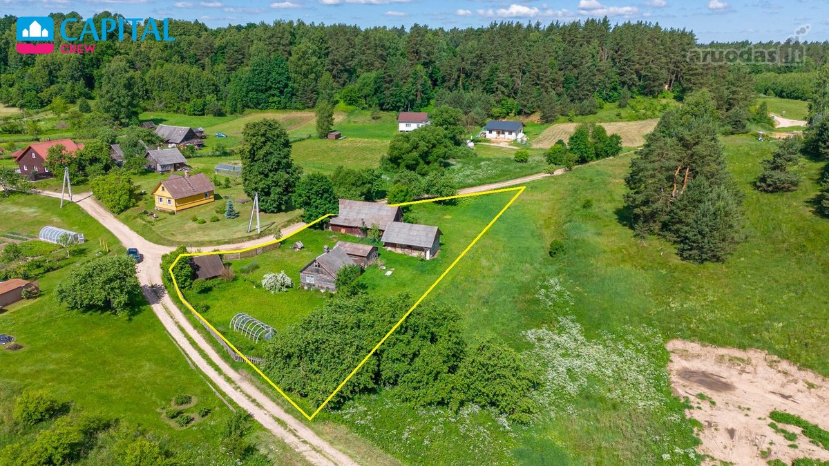 Gražioje vietoje, Trakų rajone parduodamas - nuotraukos Nr. 7