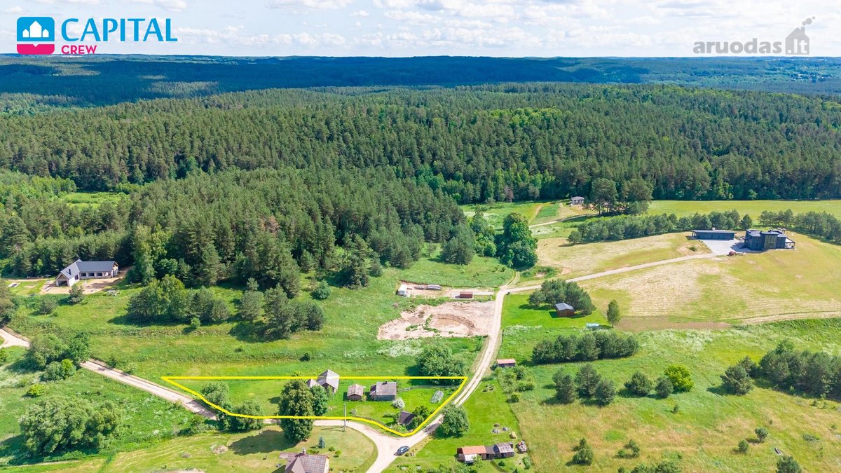 Gražioje vietoje, Trakų rajone parduodamas - nuotraukos Nr. 17