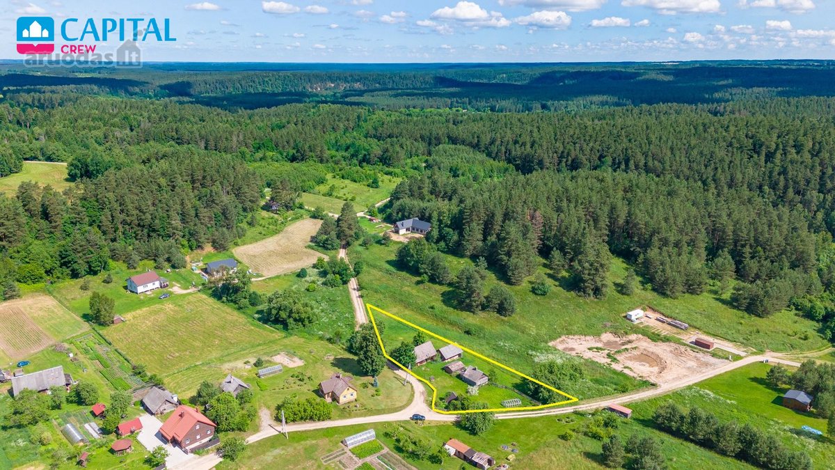 Gražioje vietoje, Trakų rajone parduodamas - nuotraukos Nr. 19