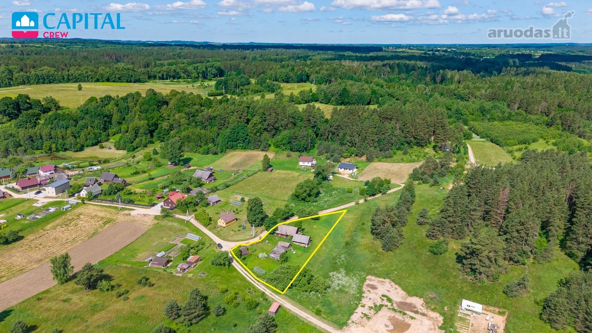 Gražioje vietoje, Trakų rajone parduodamas - nuotraukos Nr. 21