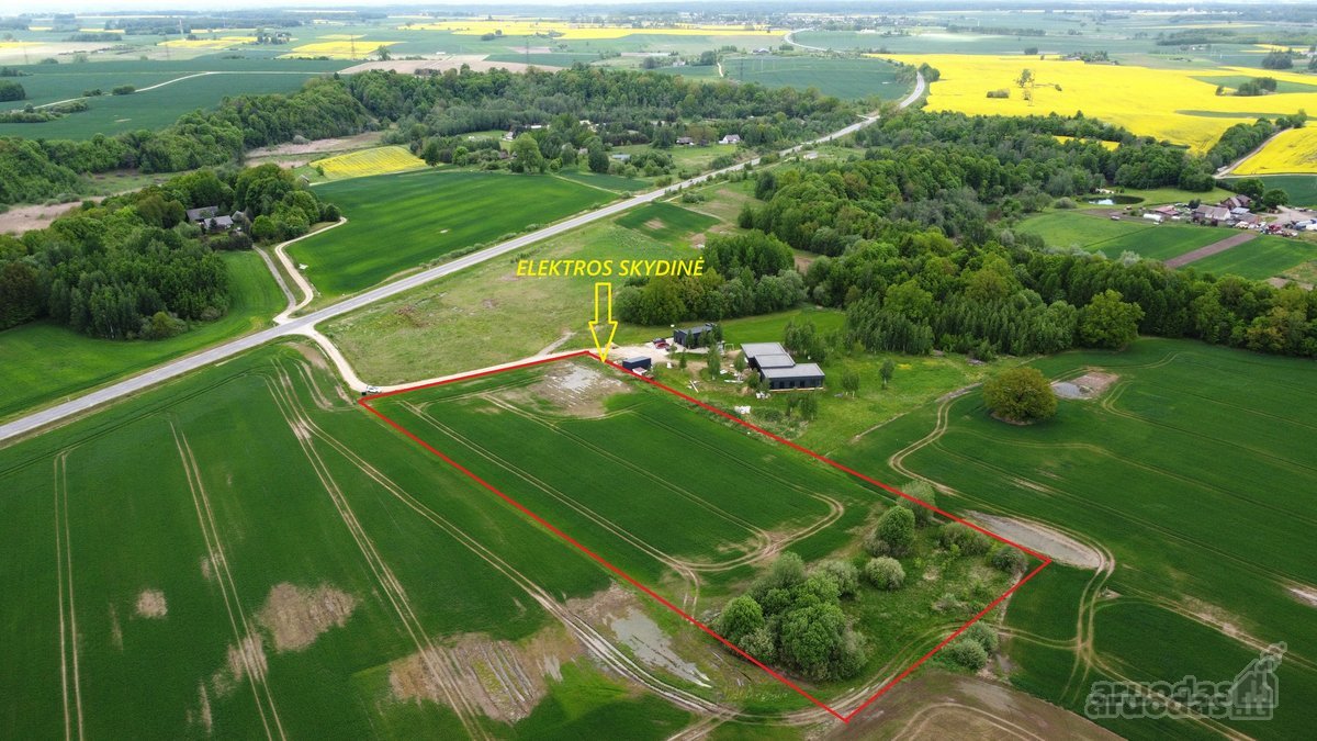 Parduodamas 1,30 ha žemės ūkio paskirties