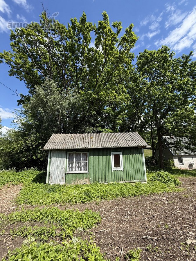 Parduodamas Sodo Sklypas Su Ūkiniu Nameliu