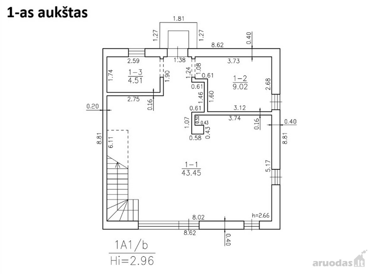 Parduodamas naujos statybos, A+ klasės, 105 - nuotraukos Nr. 14