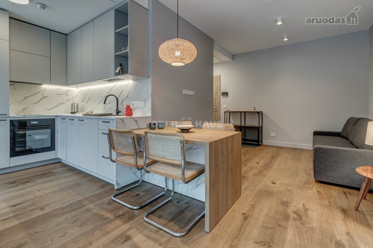 Išnuomojamas 1,5 kambario, 30 m² butas