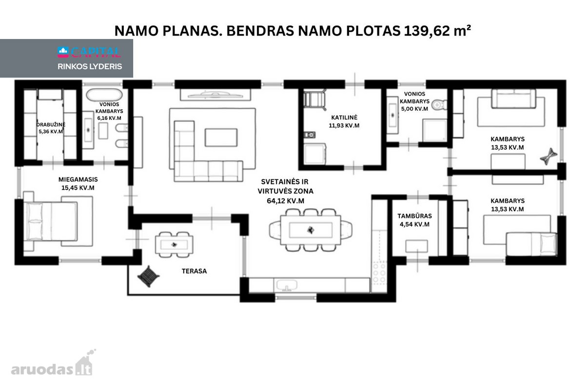 Antakalnyje Miškų Apsuptyje Parduodamas - nuotraukos Nr. 34