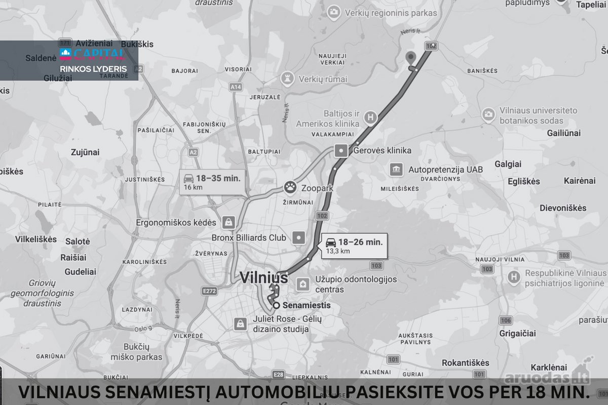 Antakalnyje Miškų Apsuptyje Parduodamas - nuotraukos Nr. 35