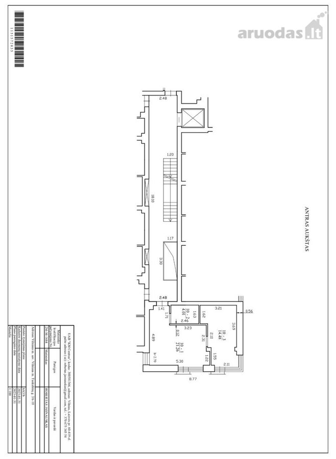 Parduodamas naujos statybos 40 m² butas - nuotraukos Nr. 25