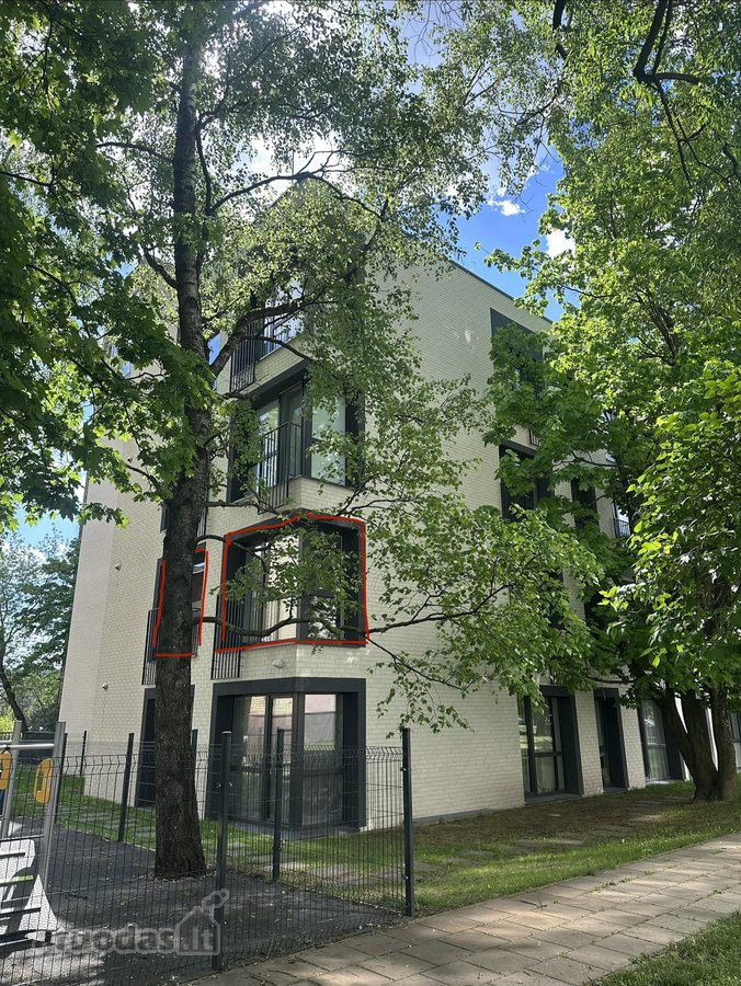 Parduodamas naujos statybos 40 m² butas - nuotraukos Nr. 16