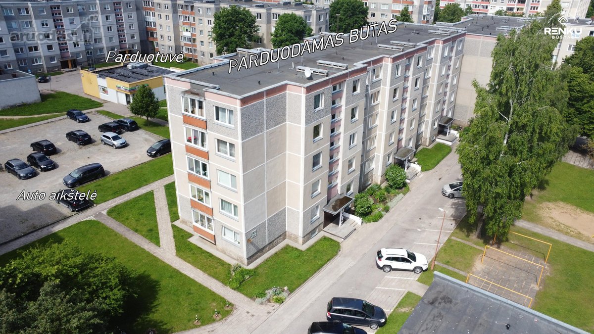 Parduodamas 1- kambario butas Pietiniame,