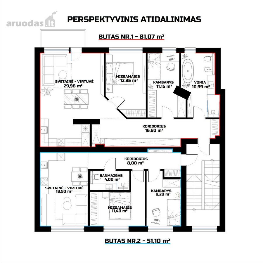 Išskirtinis Pasiūlymas Kauno Širdyje – - nuotraukos Nr. 18