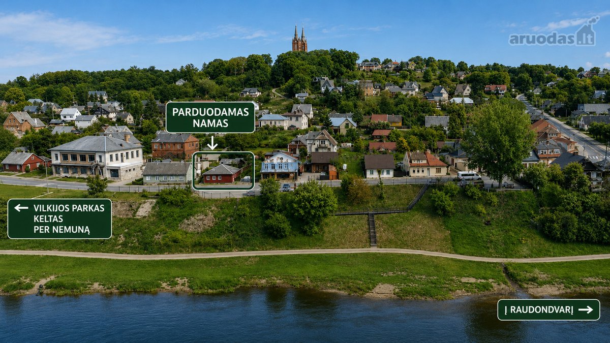 Naujas Parduodamas Objektas Vilkijoje, Vydūno - nuotraukos Nr. 2