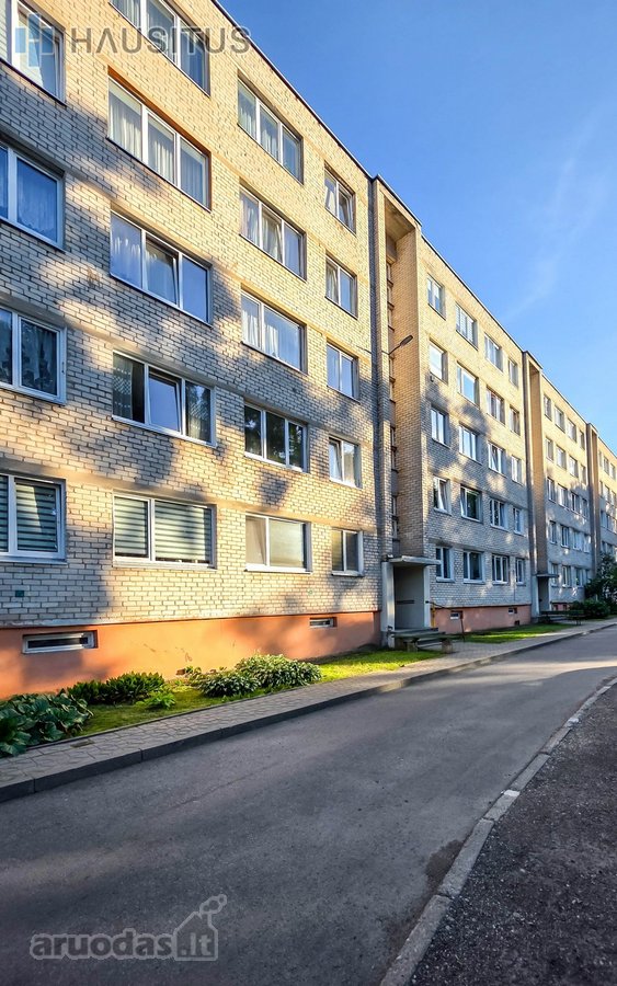 Miesto centre 2 kambarių butas su rūsiu