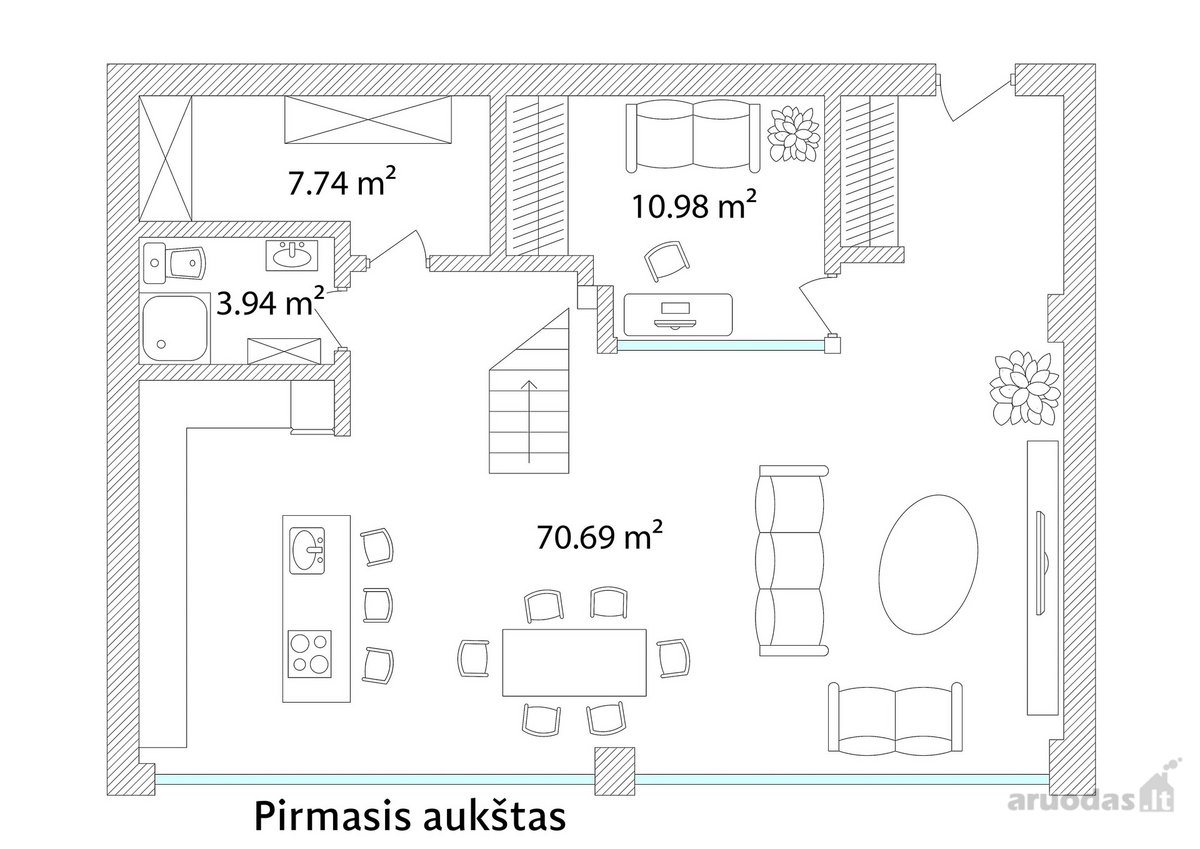 Erdvė įkvėpimui – Naujamiesčio širdyje - nuotraukos Nr. 41