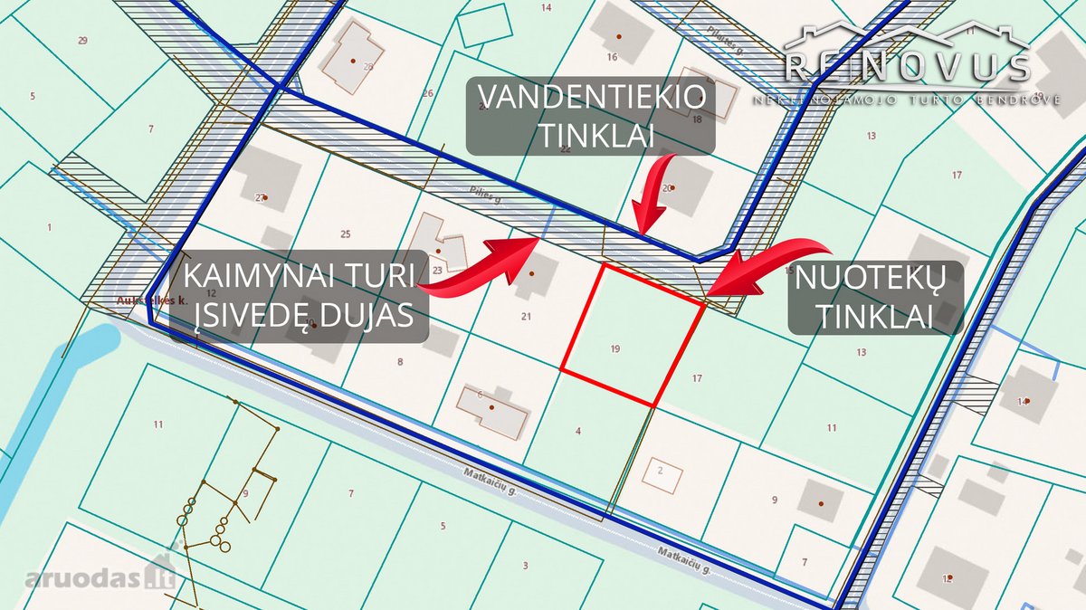 Parduodamas 10.80 arų namų valdos sklypas - nuotraukos Nr. 5