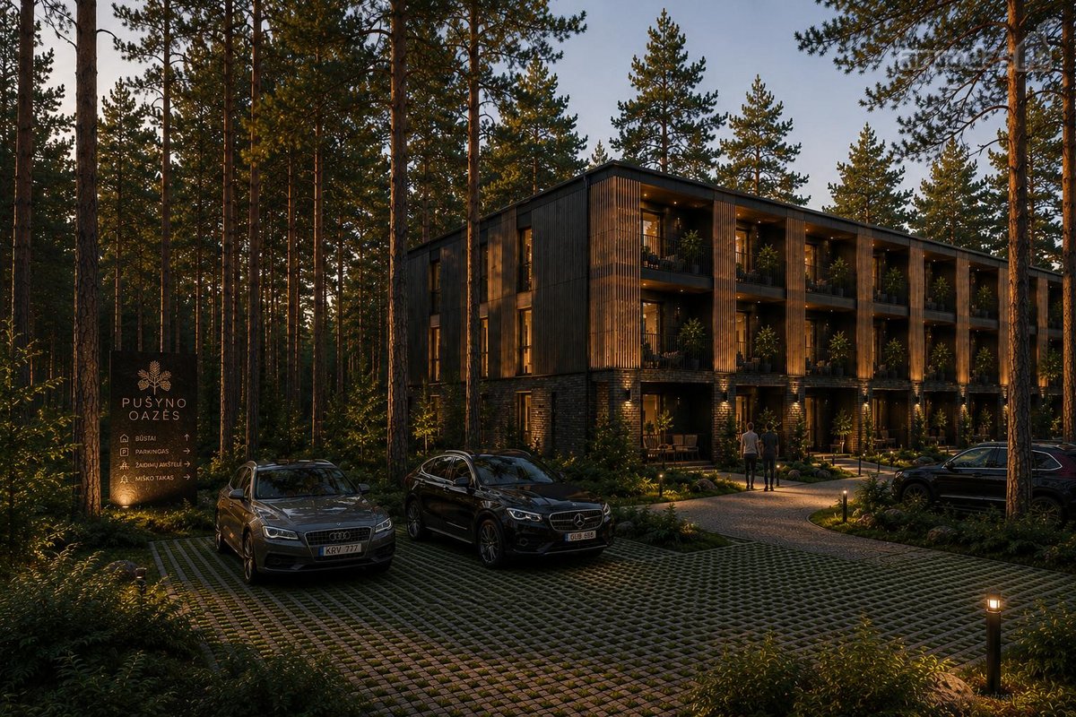 Parduodamas planuojamo projekto apartamentas. - nuotraukos Nr. 3
