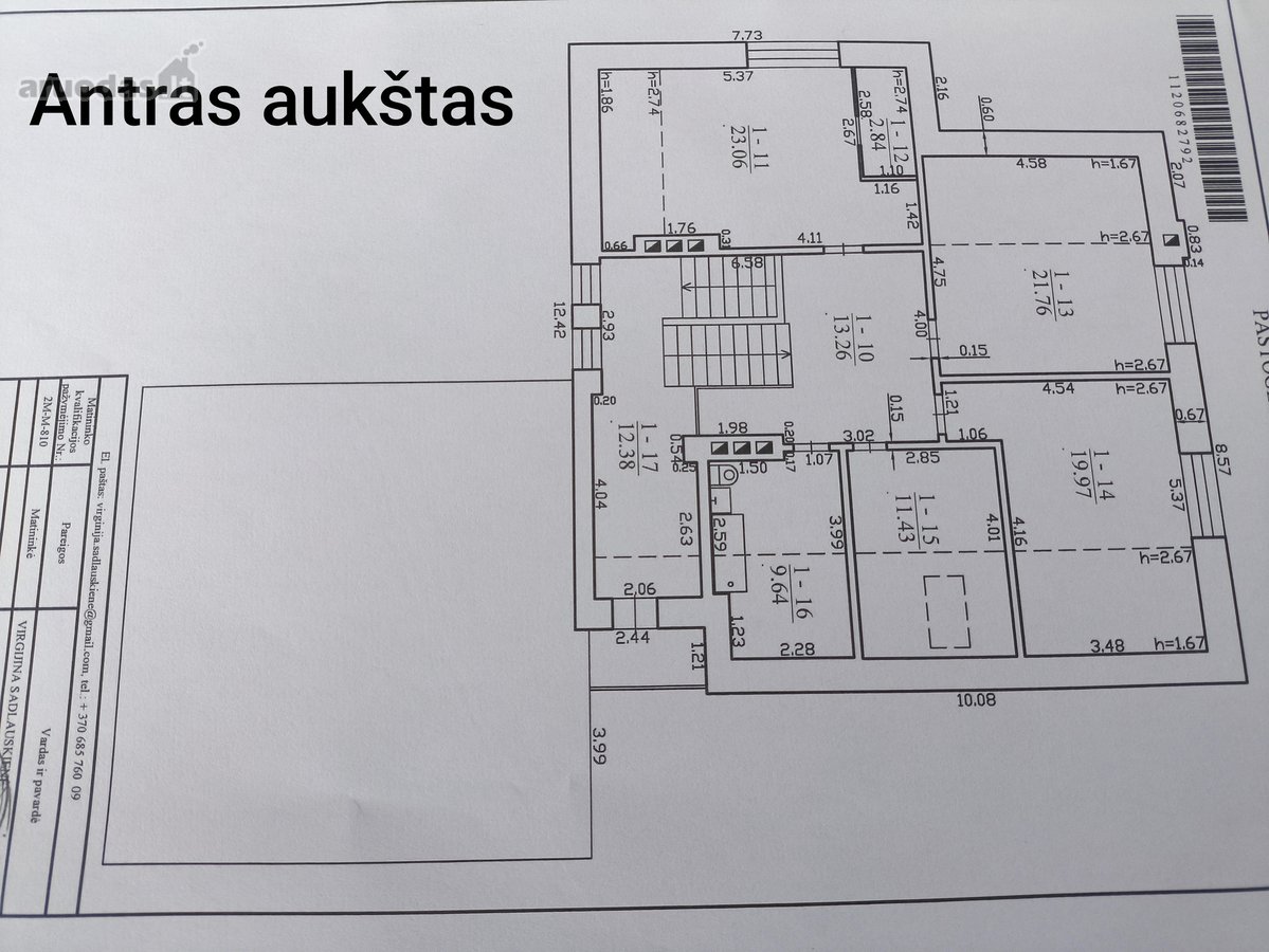Parduodamas jaukus erdvus su itin patogiu bei - nuotraukos Nr. 33