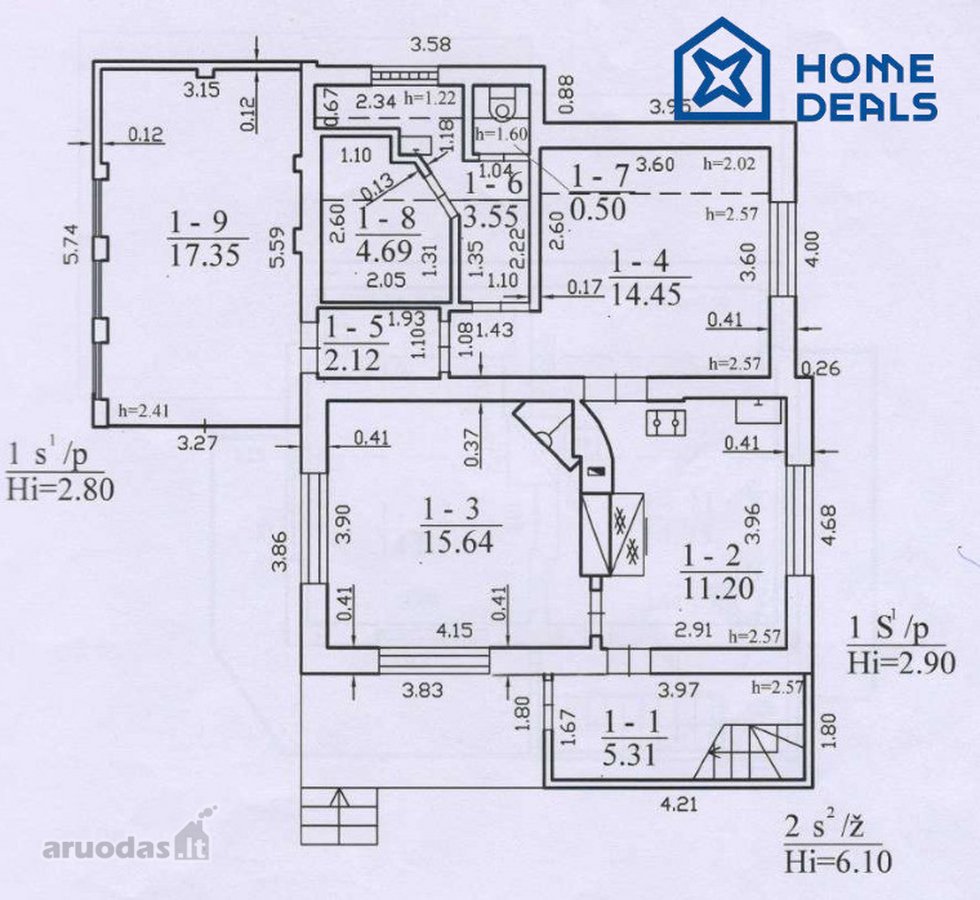 Parduodamas 152,68 m² mūrinis namas Sakiškių - nuotraukos Nr. 36