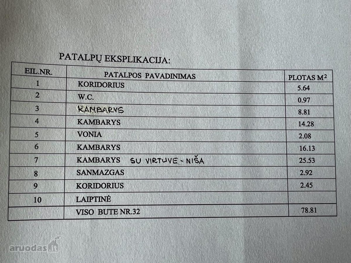 Du balkonai į rytinę pusę 4 ir 6 m. - nuotraukos Nr. 21
