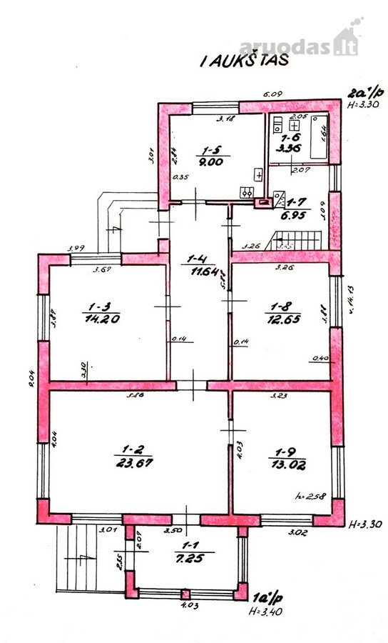 Renovuotas namas su 15,60 arų sklypu Neravuose - nuotraukos Nr. 29