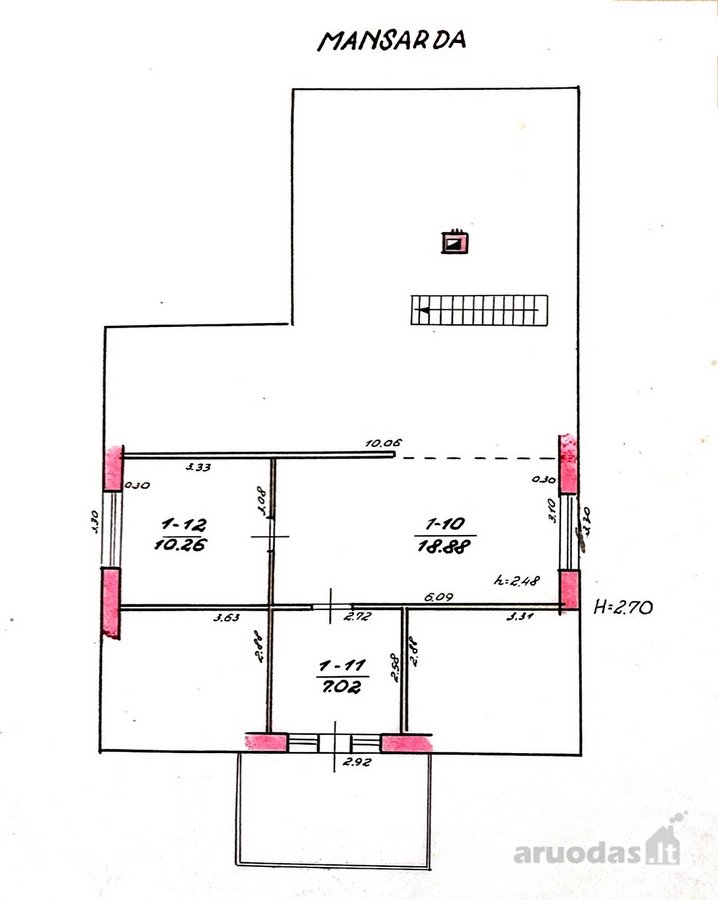 Renovuotas namas su 15,60 arų sklypu Neravuose - nuotraukos Nr. 30