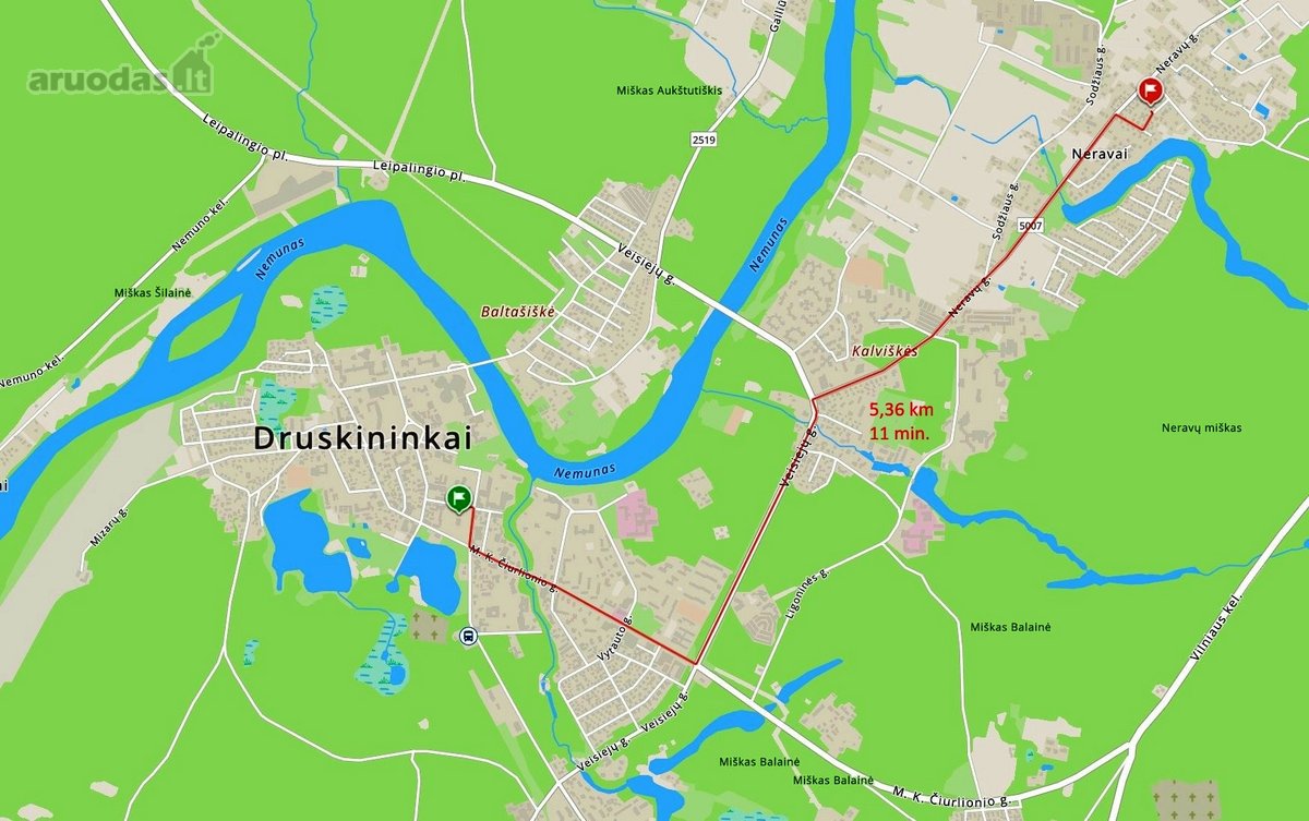 Renovuotas namas su 15,60 arų sklypu Neravuose - nuotraukos Nr. 36