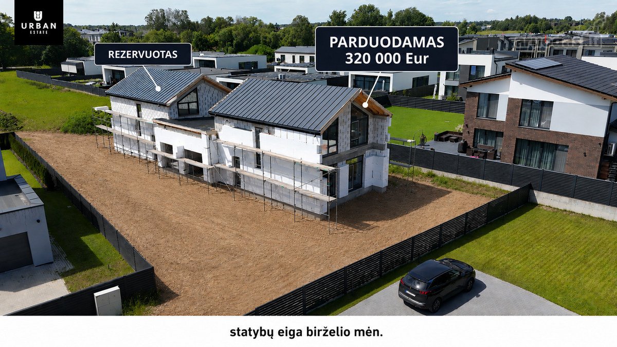 A++ Klasės Namai, Sublokuoti Per Garažus Jūsų