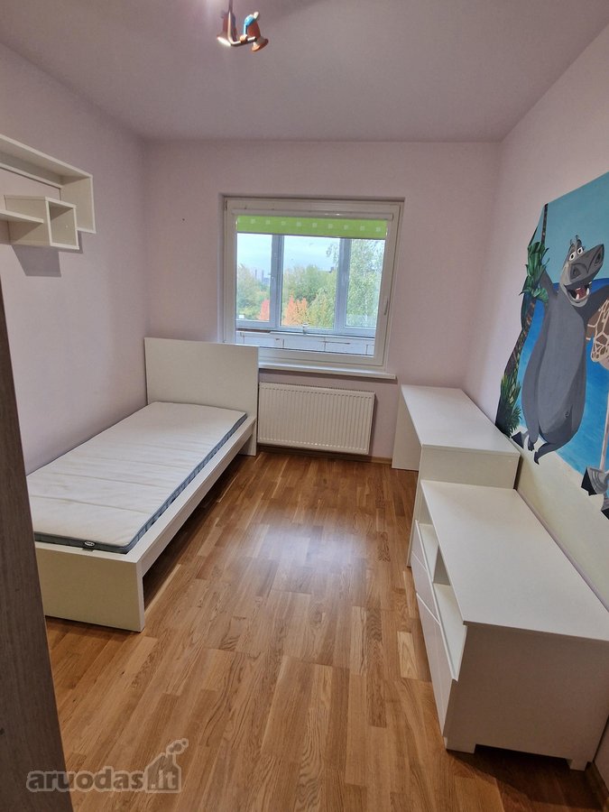 Nuomuojamas šviesus, erdvus 68m2 3 kambarių - nuotraukos Nr. 13