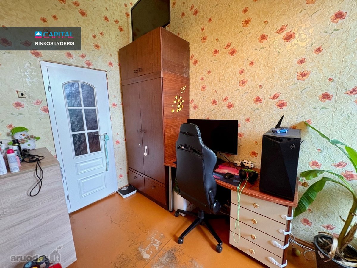 Parduodamas jaukus 2 kambarių butas su žemės - nuotraukos Nr. 14
