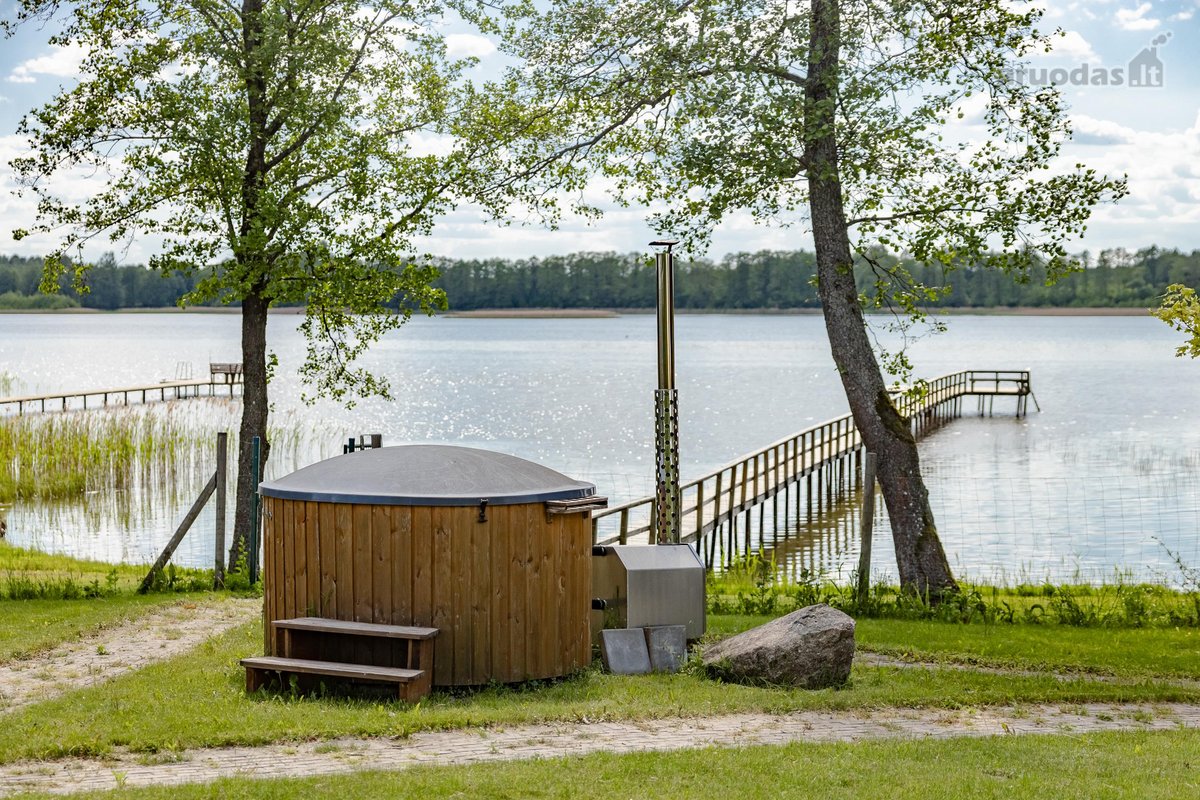 Trakų rajone parduodama išskirtinė rąstinė - nuotraukos Nr. 32