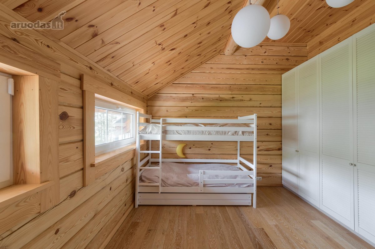 Trakų rajone parduodama išskirtinė rąstinė - nuotraukos Nr. 26