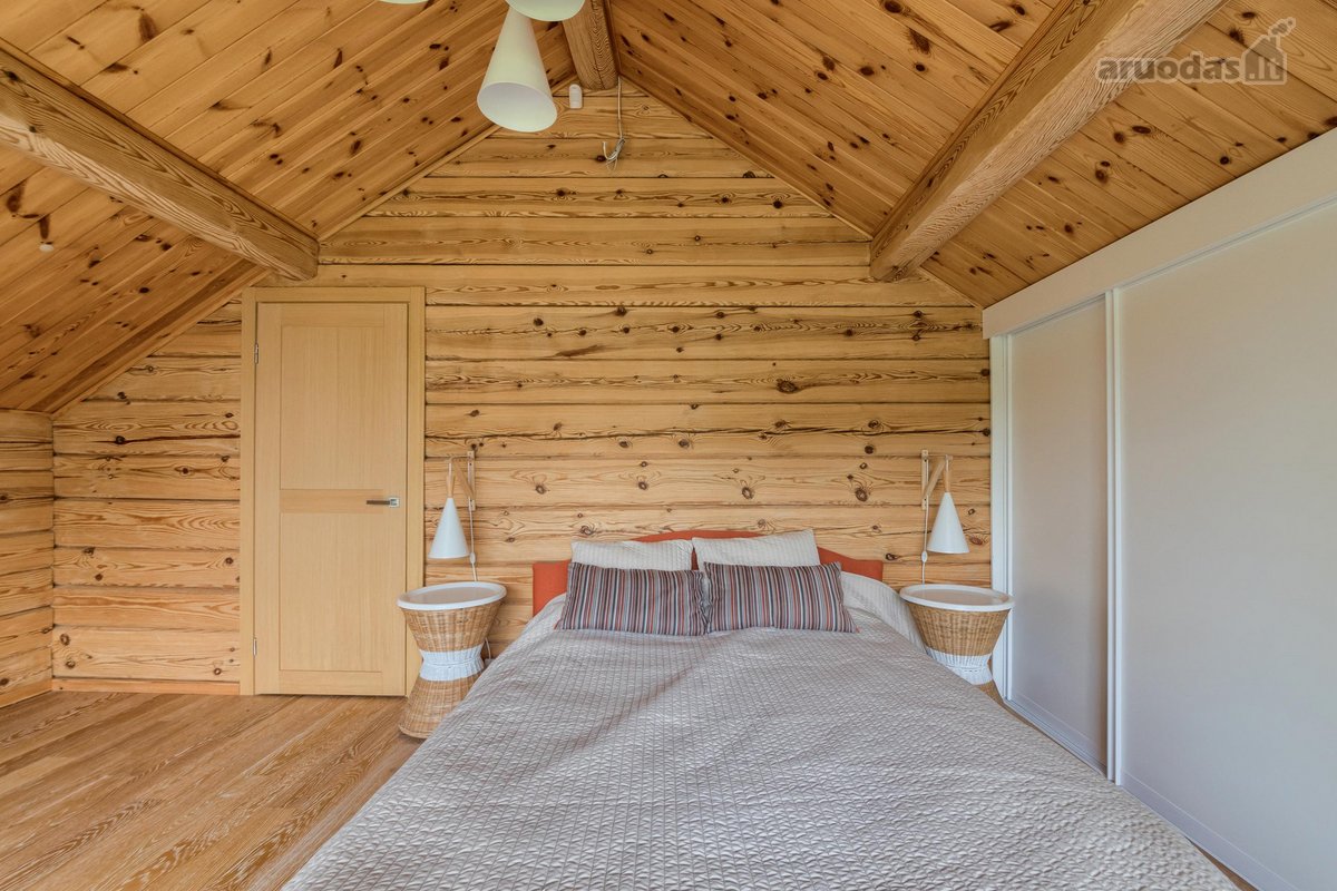 Trakų rajone parduodama išskirtinė rąstinė - nuotraukos Nr. 30