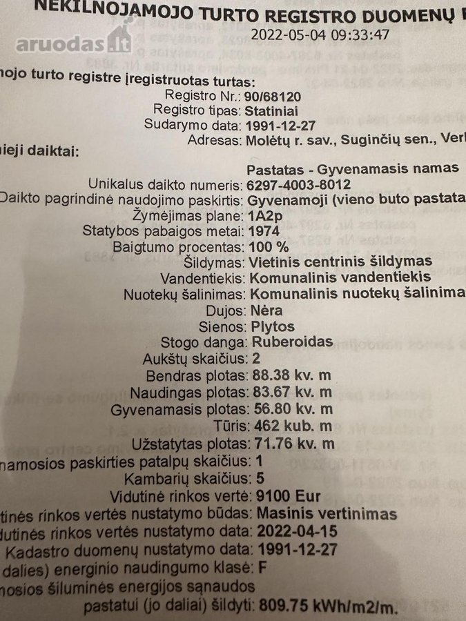 Parduodamas jaukus, pilnai renovuotas - nuotraukos Nr. 14