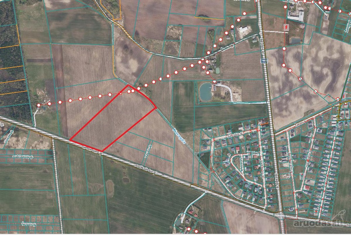 Parduodamas 4,83 ha žemės ūkio paskirties