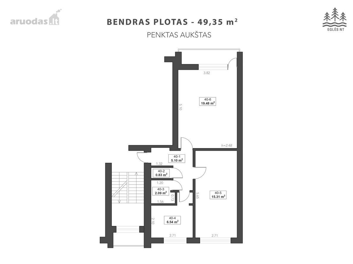 Vilkaviškyje, Birutės gatvėje, parduodamas - nuotraukos Nr. 15