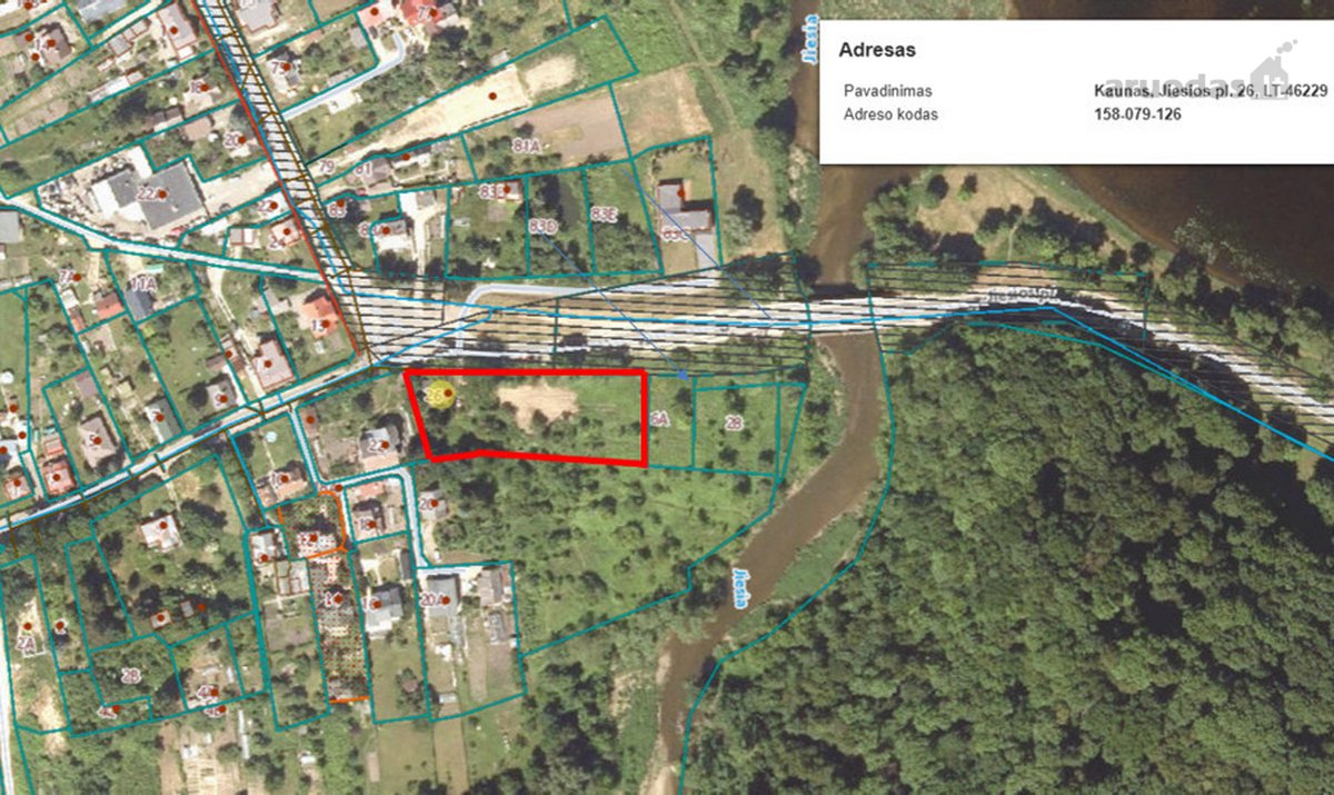 Parduodamas 28,28 A Sklypas Šalia Nemuno Ir - nuotraukos Nr. 12