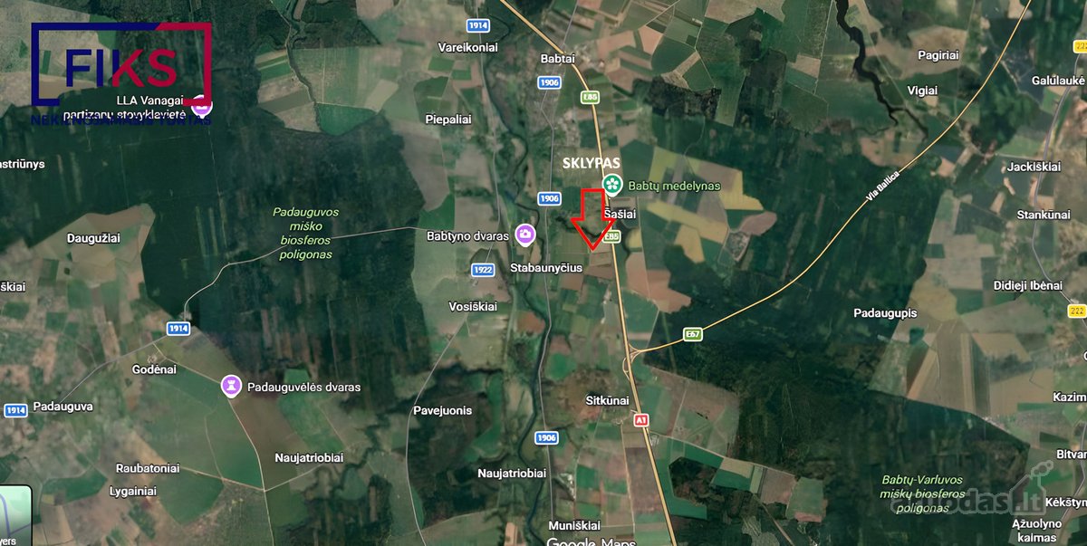 Nuomojamas 33 A Sklypas Šalia Autostrados! - nuotraukos Nr. 8