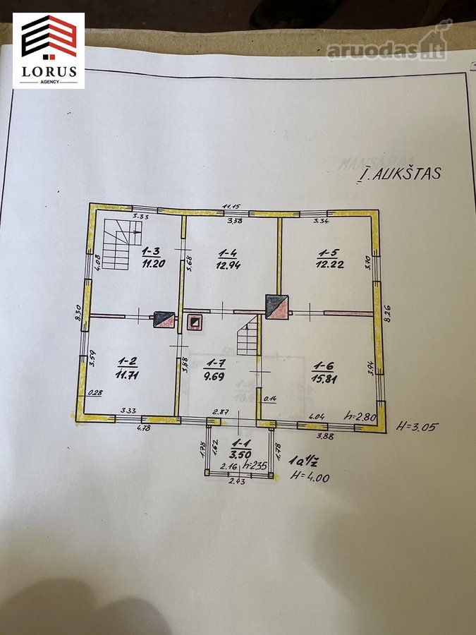 Parduodamas erdvus namas su dideliu 28 arų - nuotraukos Nr. 27