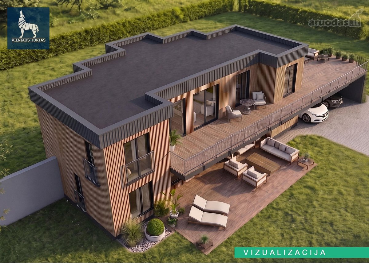 Parduodamas Erdvus Namas Su Vaizdais Į - nuotraukos Nr. 7