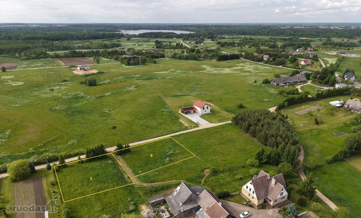 Parduodamas namų valdos sklypas Molėtų mieste