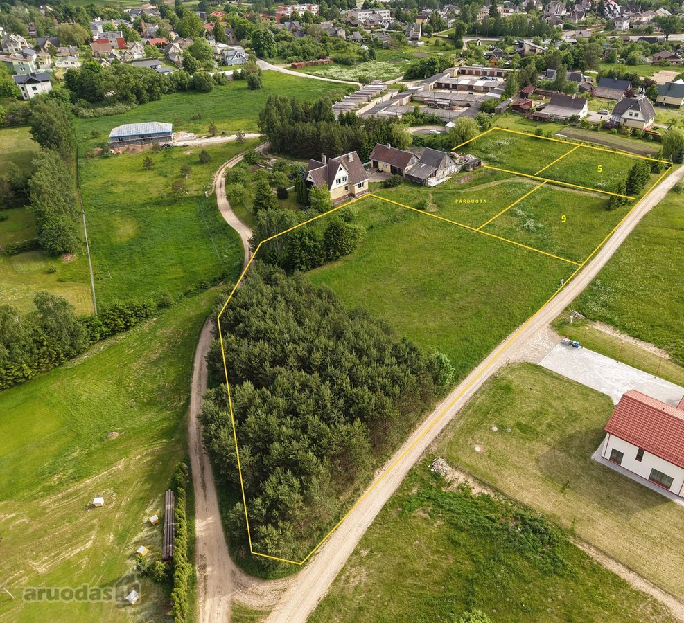 Parduodamas namų valdos sklypas Molėtų mieste - nuotraukos Nr. 2