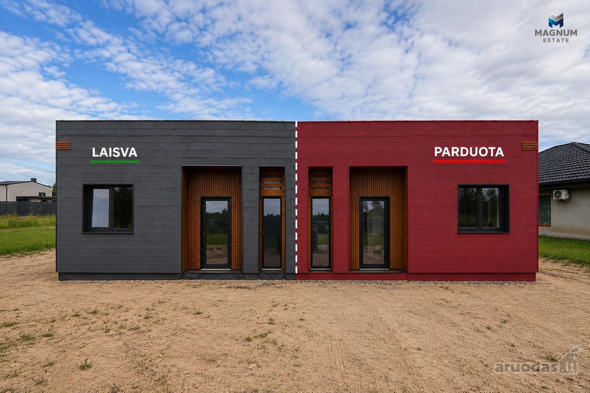 Parduodamas Modernus Vieno Aukšto A++ Klasės - nuotraukos Nr. 7